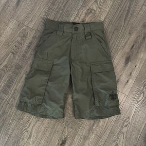 Boy Scouts Of America Shorts Youth Small Nylon Cargo Outdoor